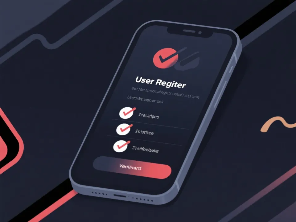 賬號註冊流程示意圖